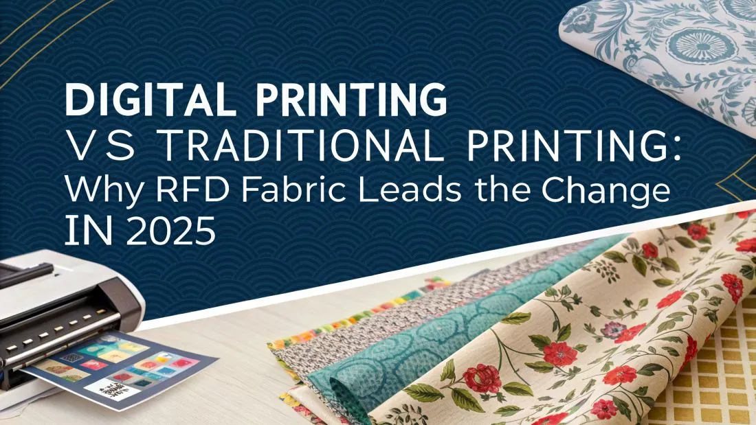 Digital Printing vs Traditional Printing: Why RFD Fabric Leads the Change in 2025