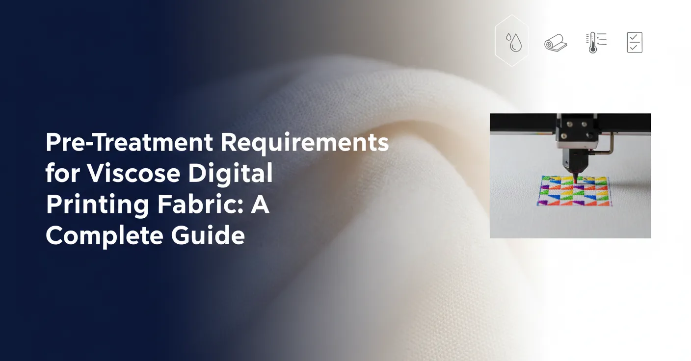 Pre-Treatment Requirements for Viscose Digital Printing Fabric: A Complete Guide