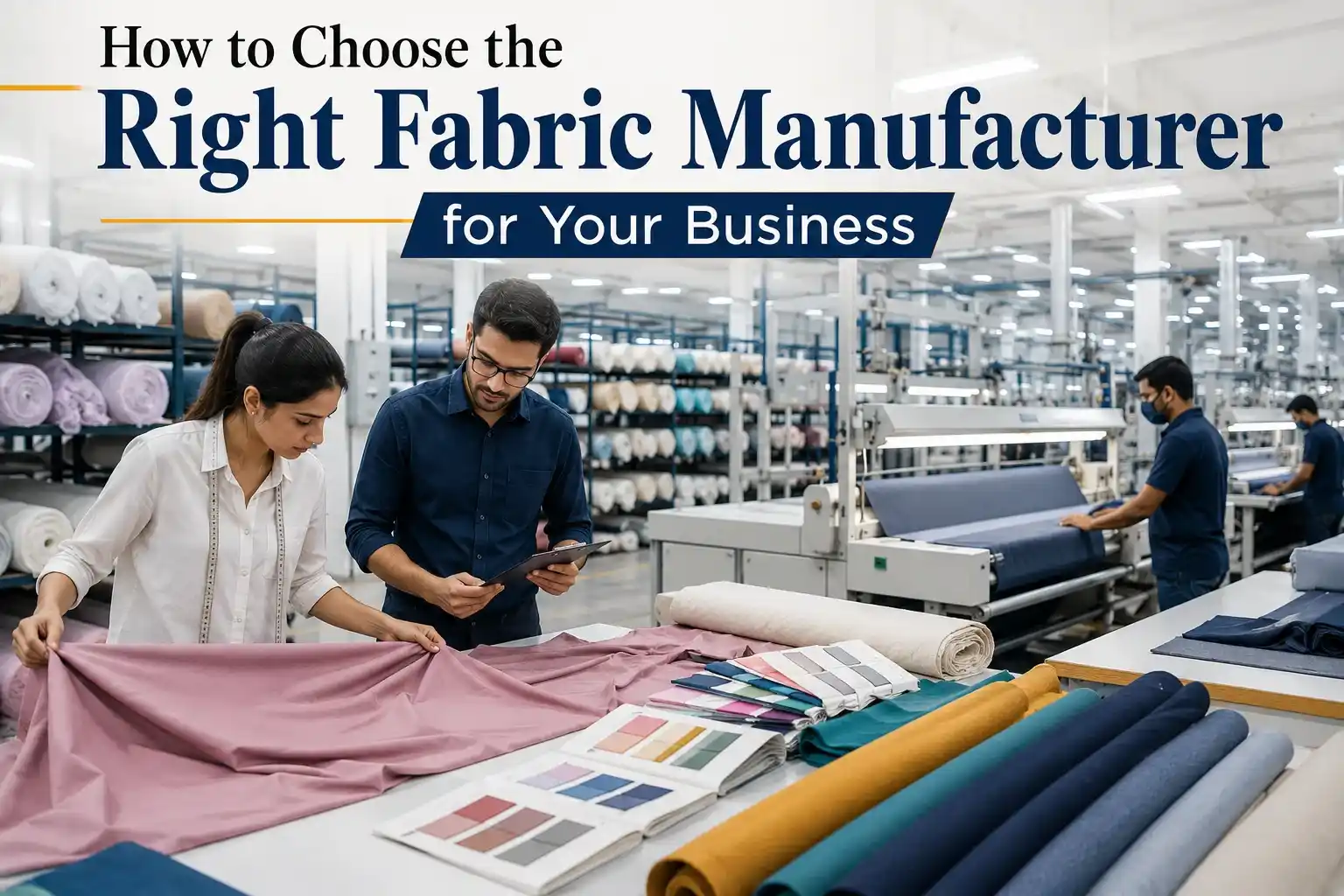 How to Choose the Right Fabric Manufacturer for Your Business